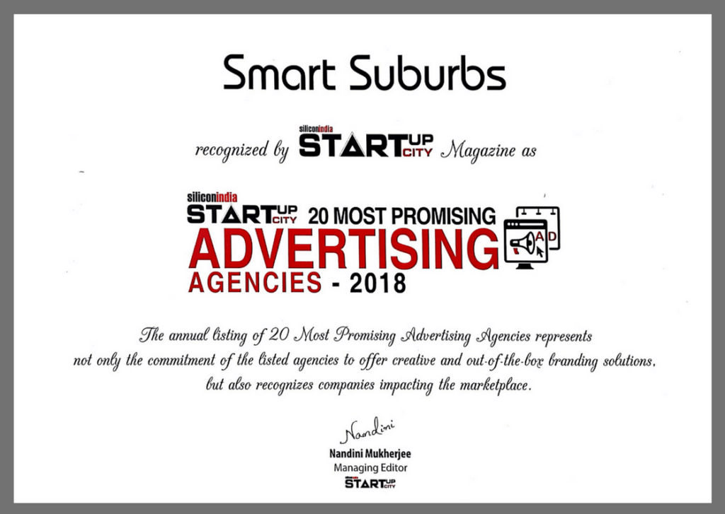 Smart Suburbs Award